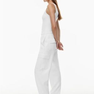 Aritzia TNA Sweatfleece cozy Fleece Mega Fit Cargo sweats - size small